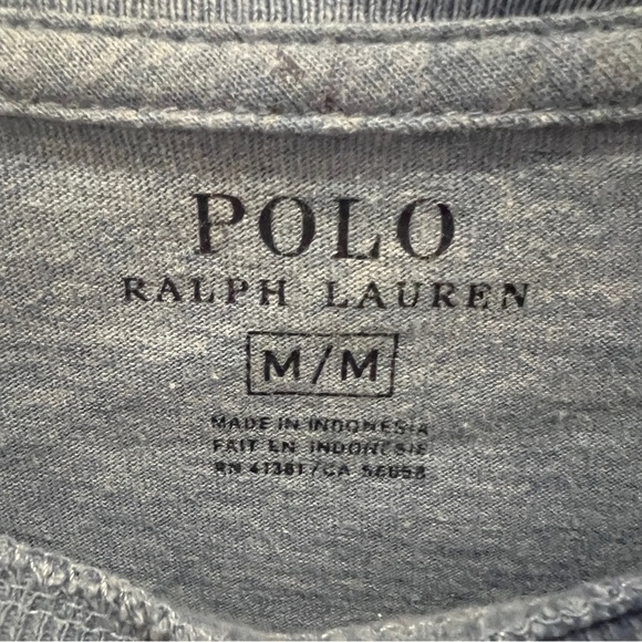 Polo Ralph Lauren Men’s t-shirt. Short sleeve blue. Men’s M - Picture 3 of 4